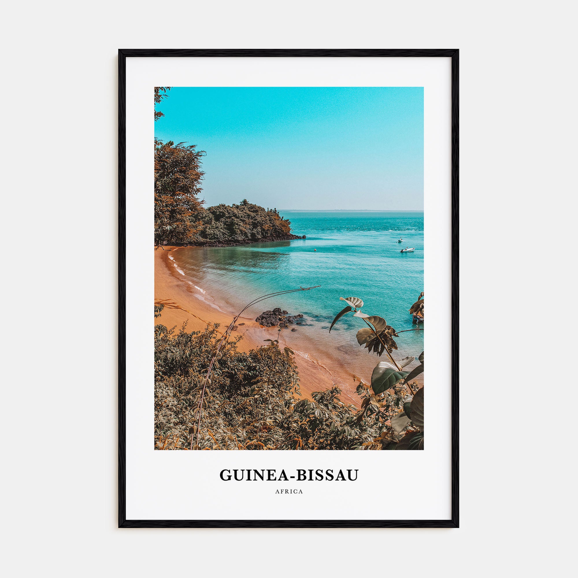 Guinea-Bissau Portrait Color Poster