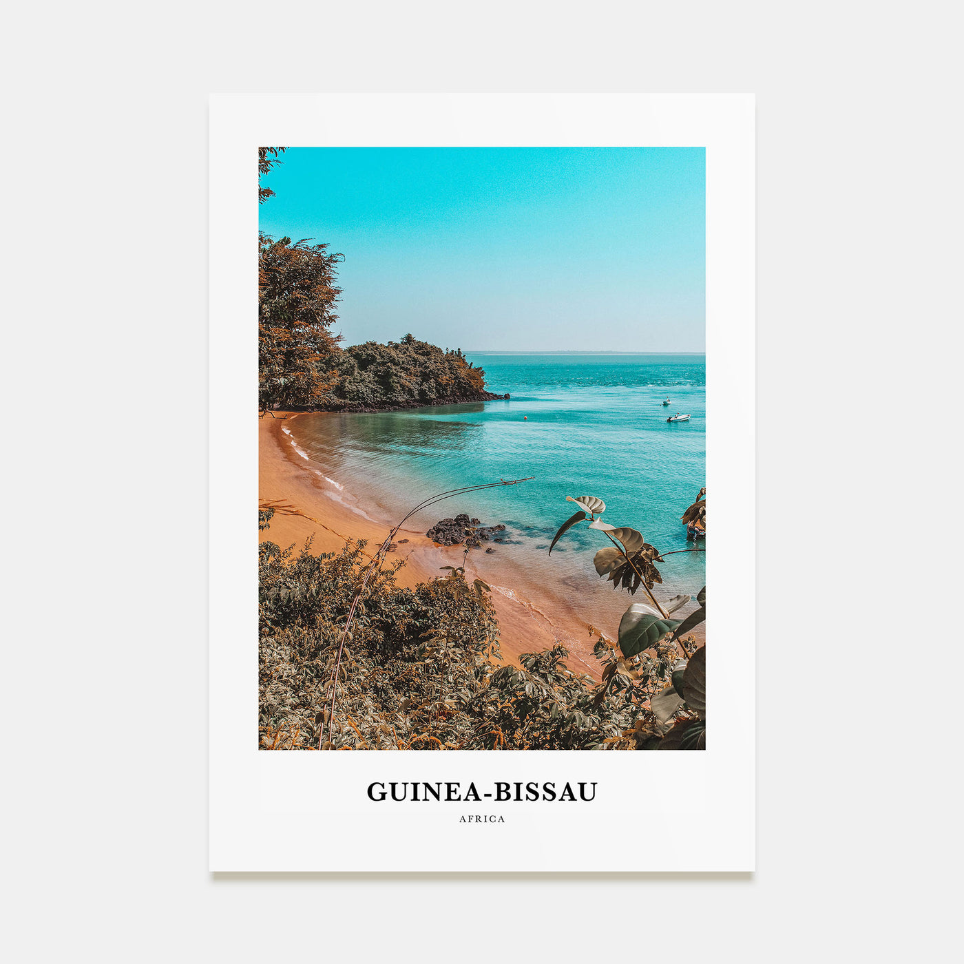 Guinea-Bissau Portrait Color Poster