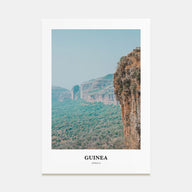 Guinea Portrait Color No 2 Poster