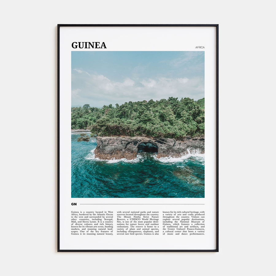 Guinea Travel Color No 1 Poster