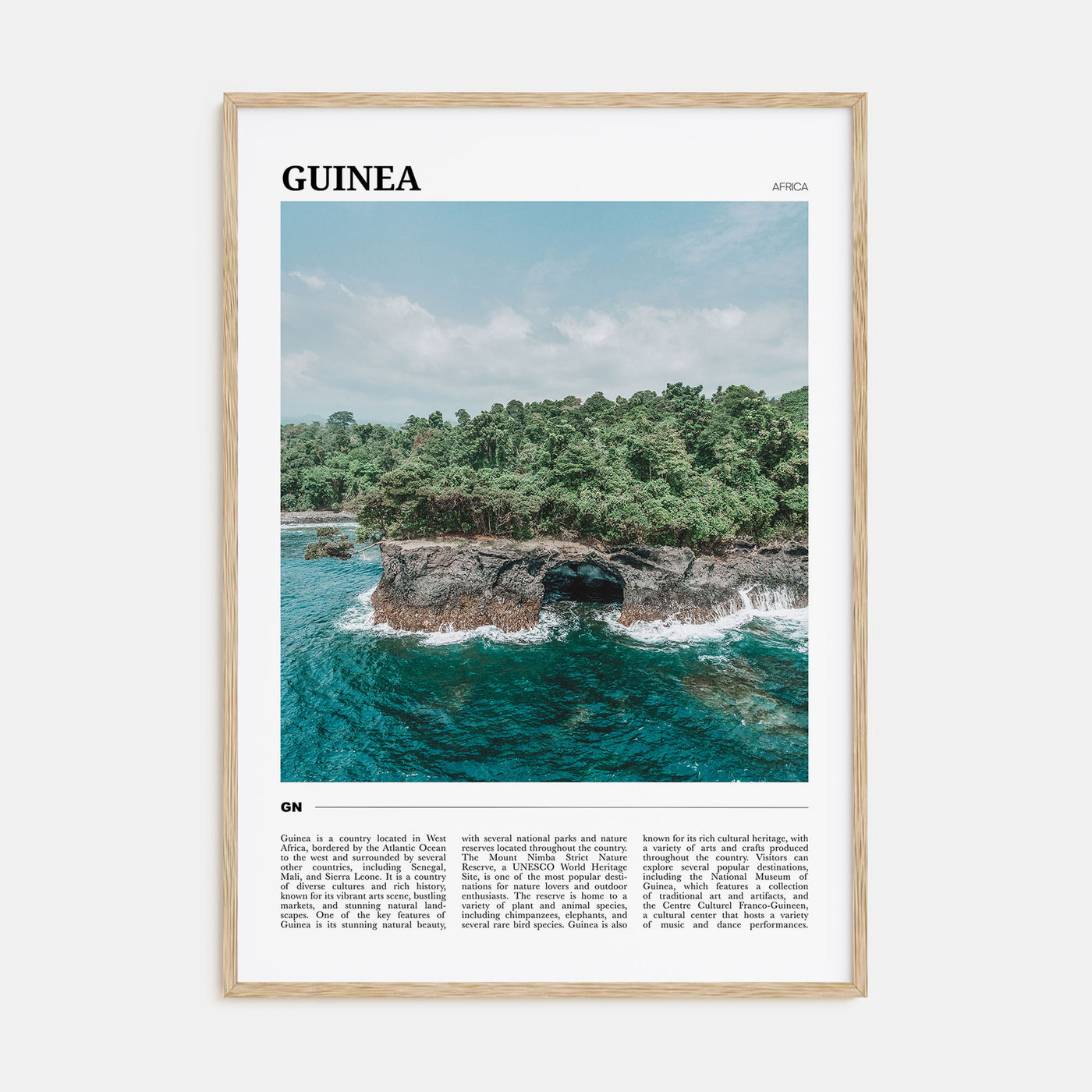 Guinea Travel Color No 1 Poster