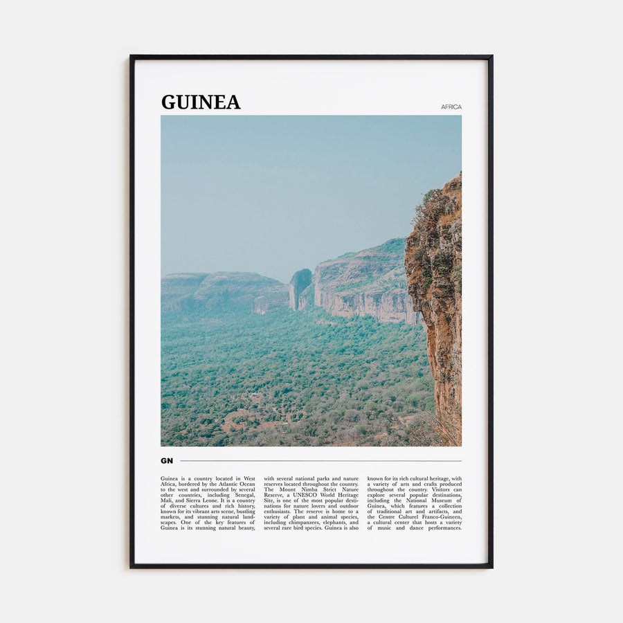 Guinea Travel Color No 2 Poster