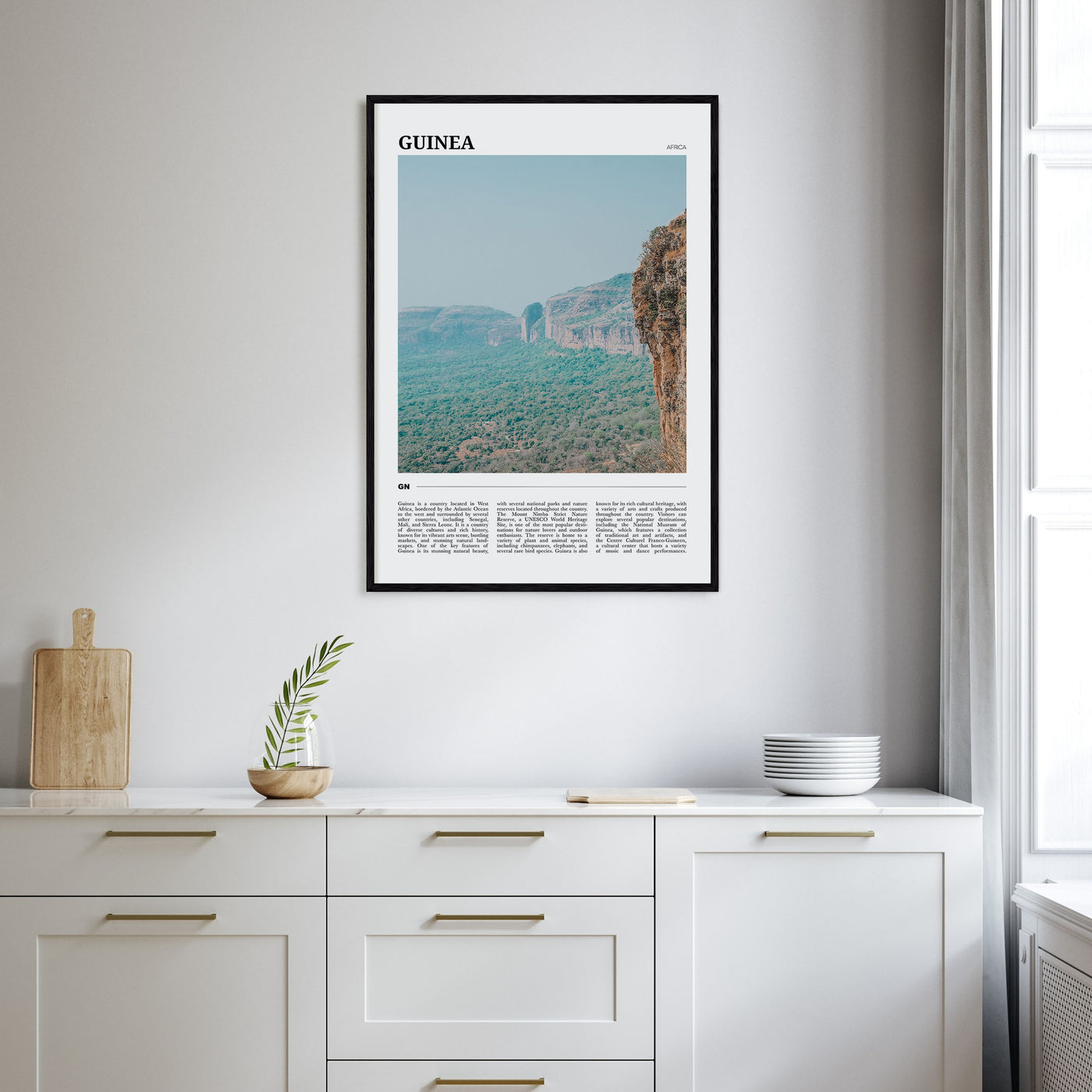 Guinea Travel Color No 2 Poster