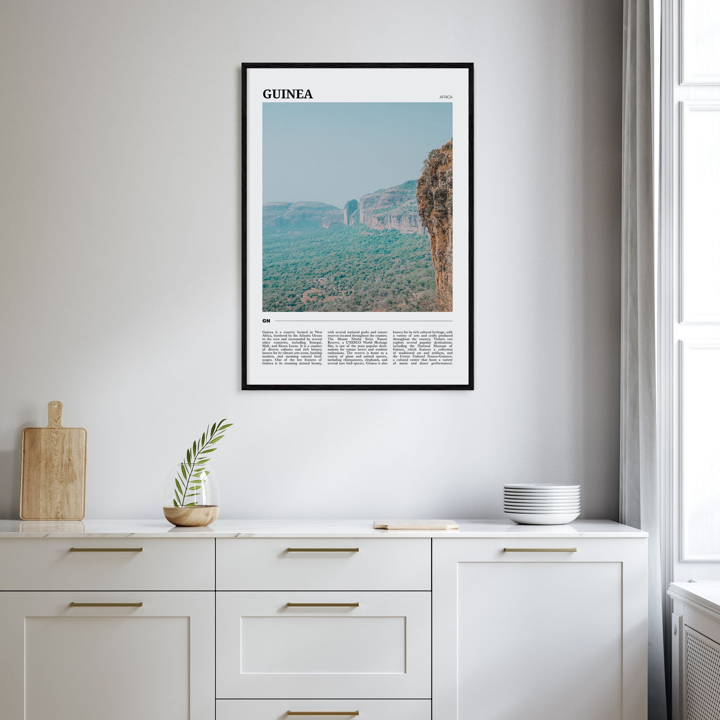 Guinea Travel Color No 2 Poster