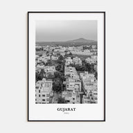Gujarat Portrait B&W Poster