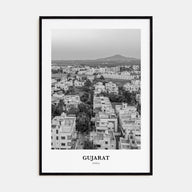 Gujarat Portrait B&W Poster