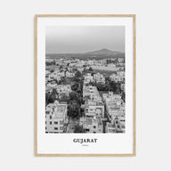 Gujarat Portrait B&W Poster