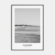 Gulfport Portrait B&W Poster
