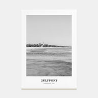 Gulfport Portrait B&W Poster
