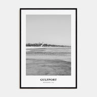 Gulfport Portrait B&W Poster