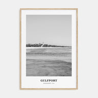 Gulfport Portrait B&W Poster