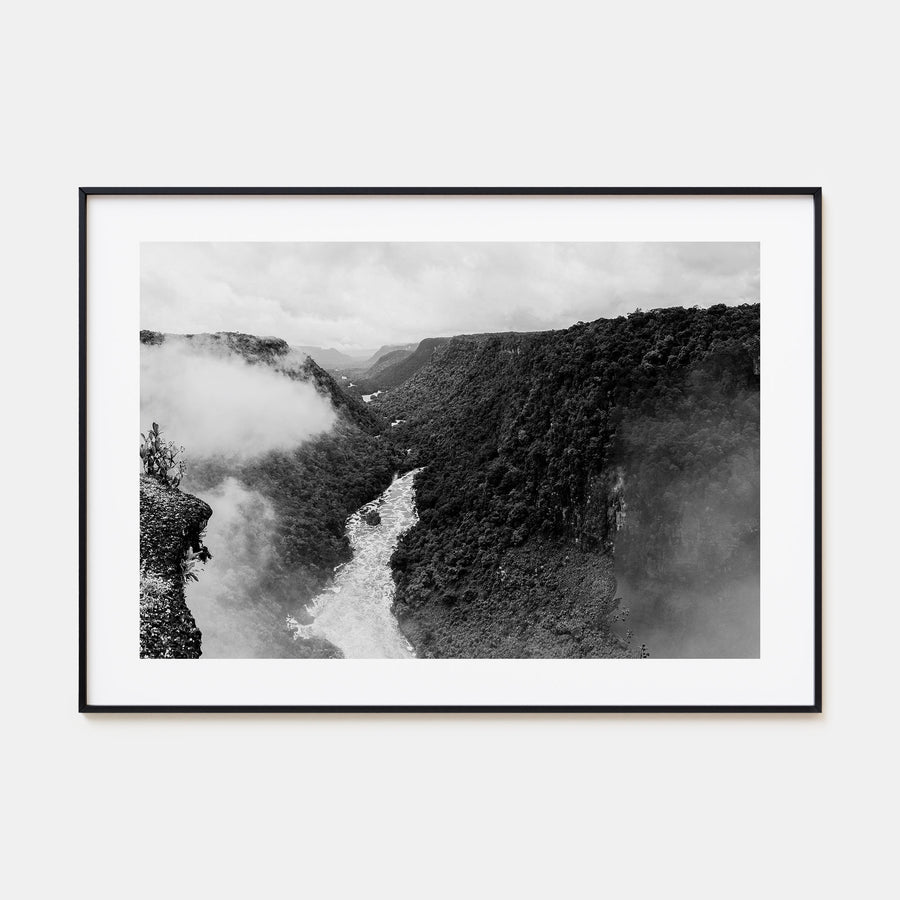 Guyana Landscape B&W Poster