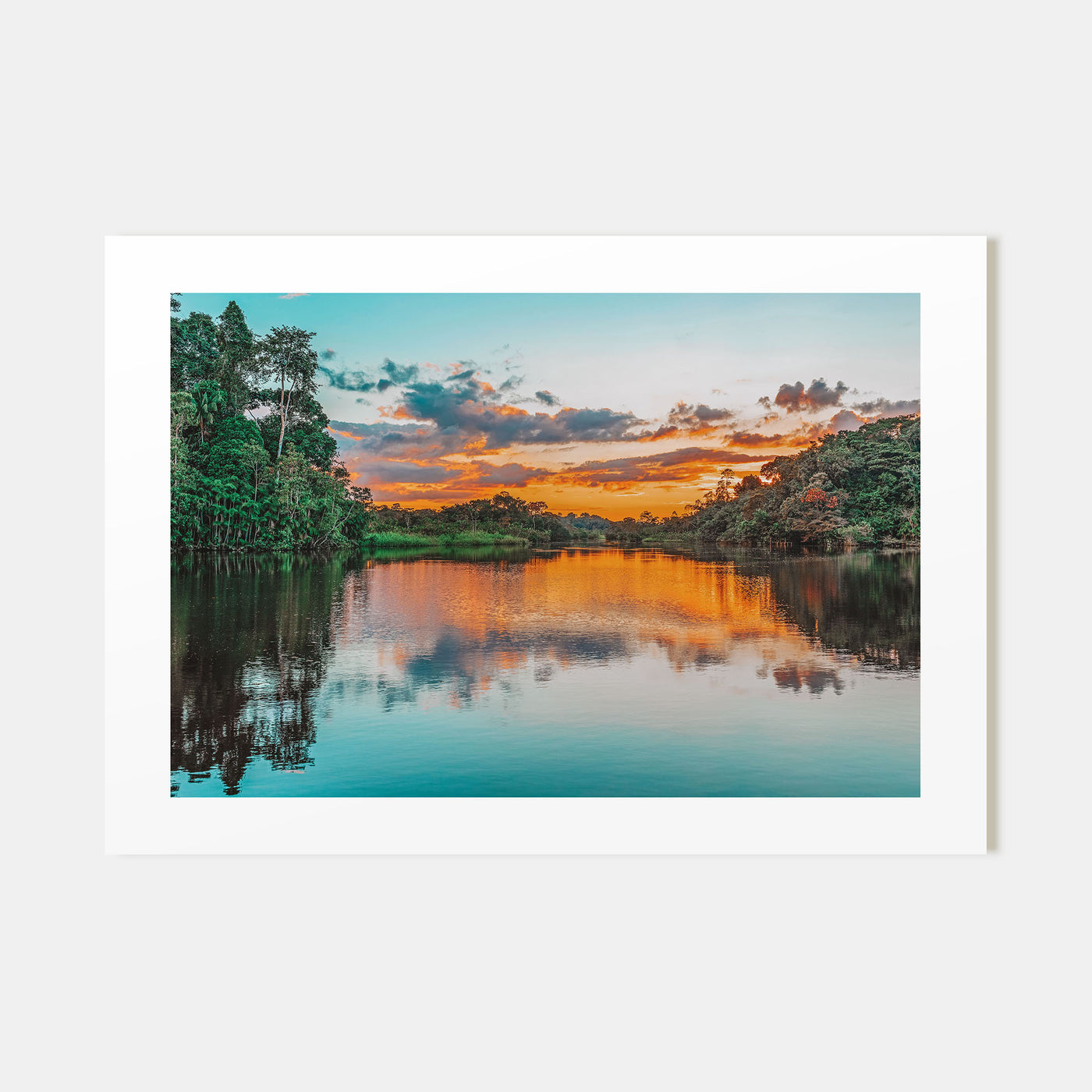 Guyana Landscape Color Poster