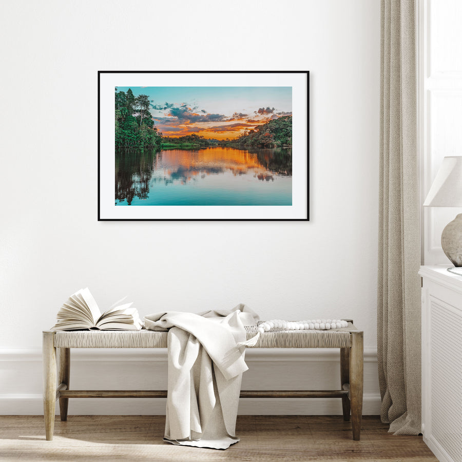 Guyana Landscape Color Poster