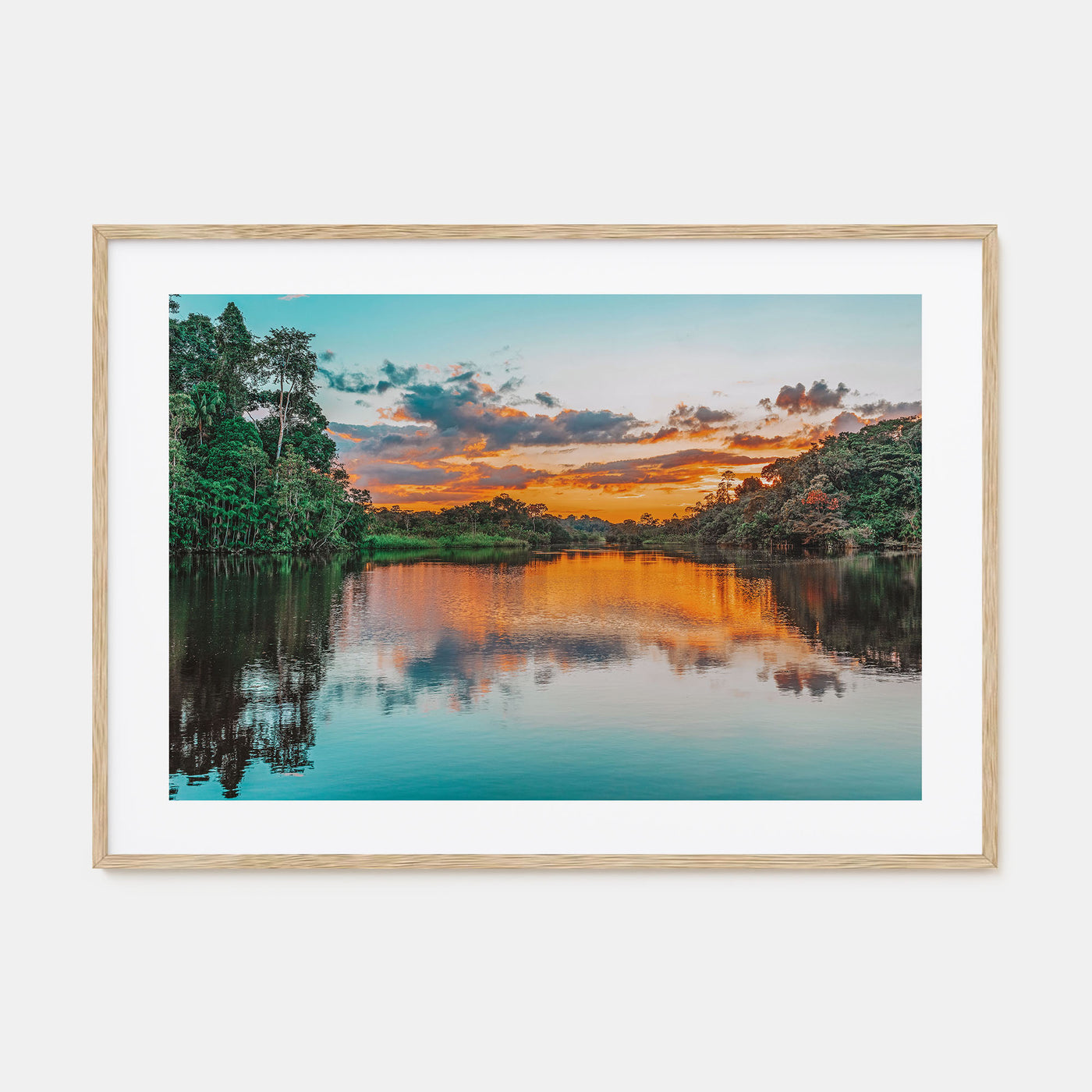 Guyana Landscape Color Poster
