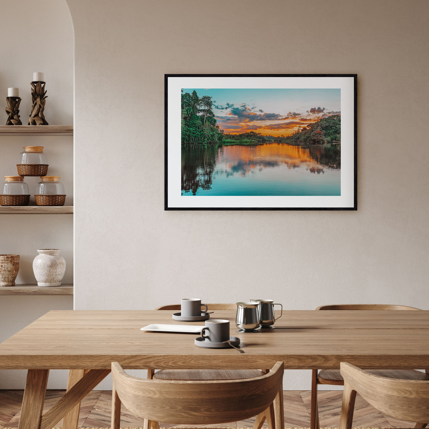 Guyana Landscape Color Poster