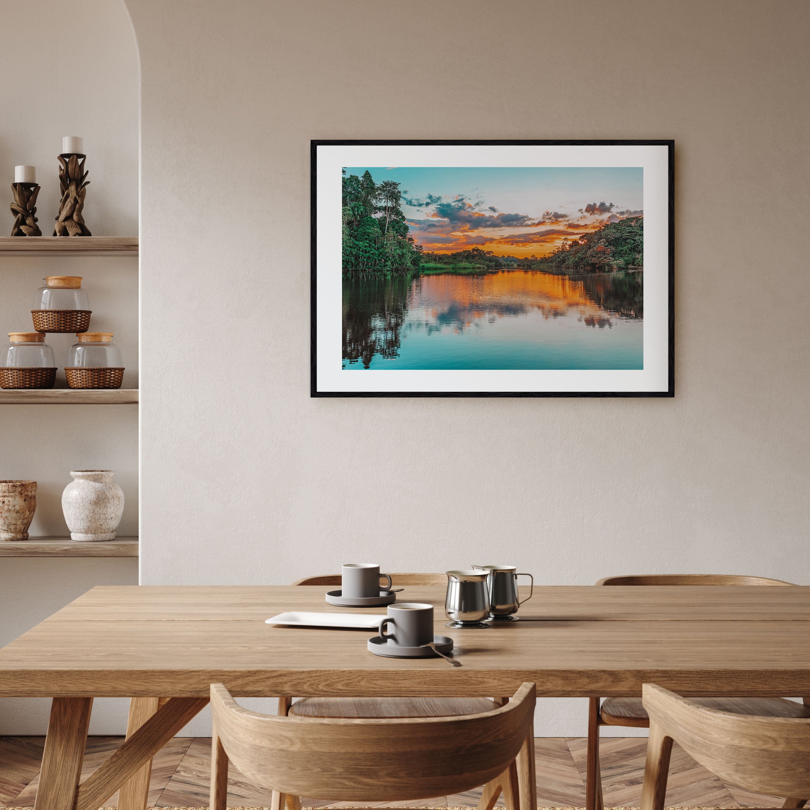 Guyana Landscape Color Poster