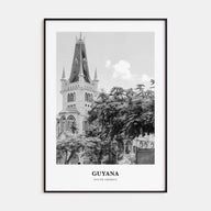 Guyana Portrait B&W Poster