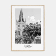 Guyana Portrait B&W Poster