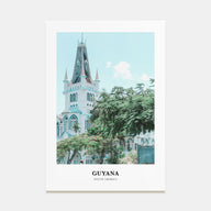 Guyana Portrait Color Poster
