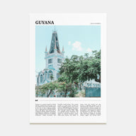 Guyana Travel Color Poster