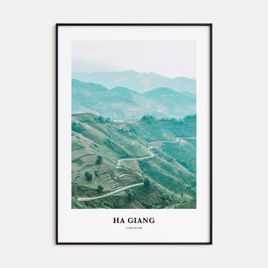 Ha Giang Portrait Color Poster