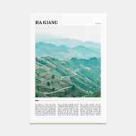 Ha Giang Travel Color Poster