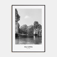 Ha Long Portrait B&W Poster