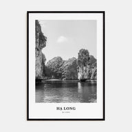 Ha Long Portrait B&W Poster