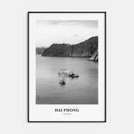 Hai Phong Portrait B&W Poster