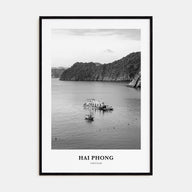 Hai Phong Portrait B&W Poster