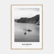 Hai Phong Portrait B&W Poster