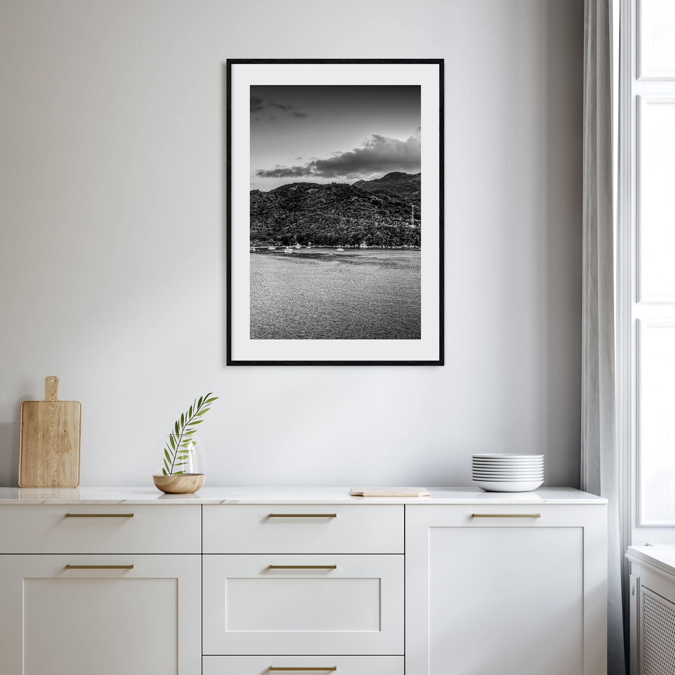 Haiti Photo B&W Poster