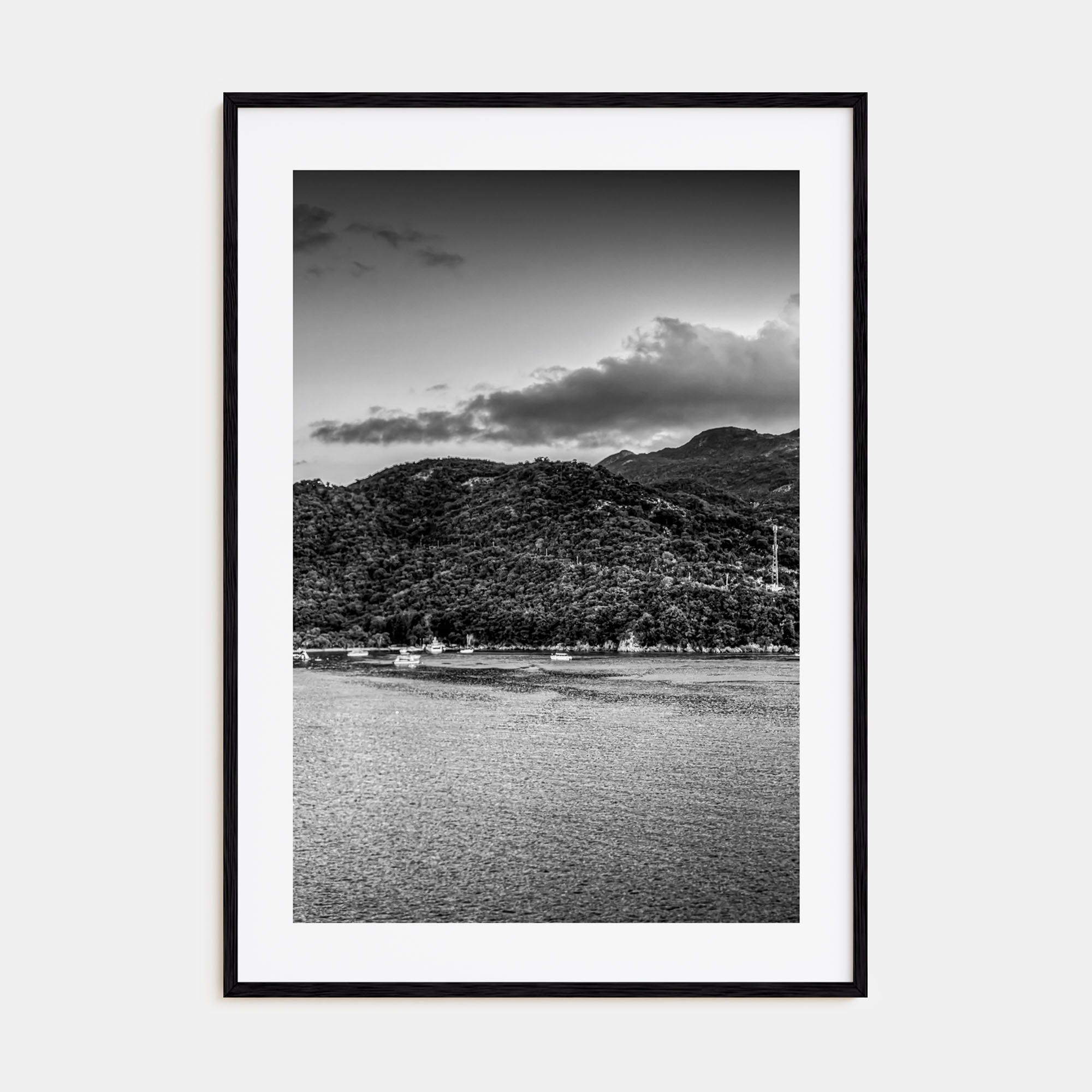 Haiti Photo B&W Poster