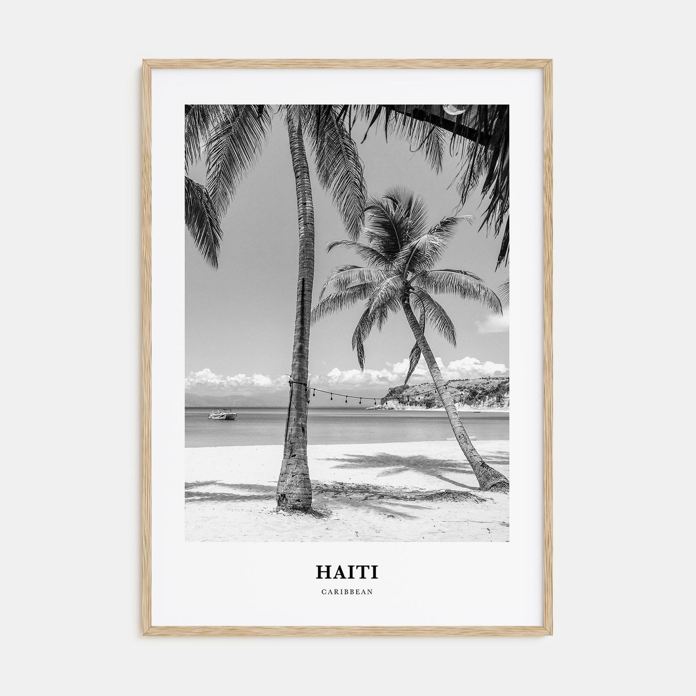 Haiti Portrait B&W No 1 Poster