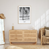 Haiti Portrait B&W No 1 Poster