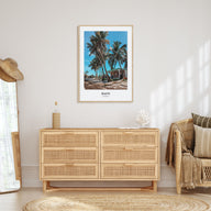 Haiti Portrait Color Poster