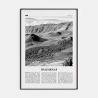 Haleakalā Travel B&W Poster