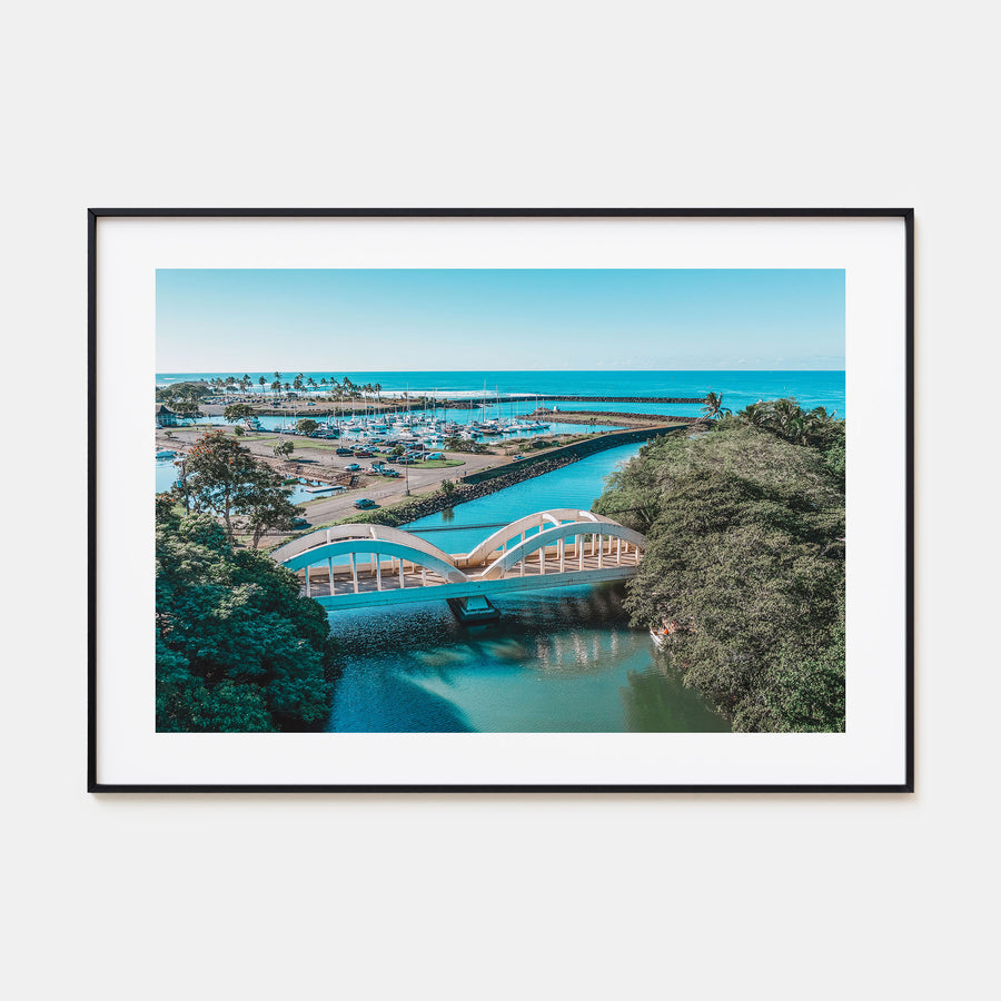 Haleiwa Landscape Color Poster