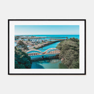 Haleiwa Landscape Color Poster