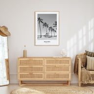 Haleiwa Portrait B&W No 1 Poster