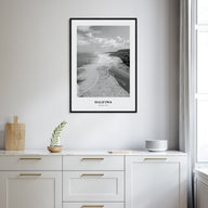 Haleiwa Portrait B&W No 2 Poster