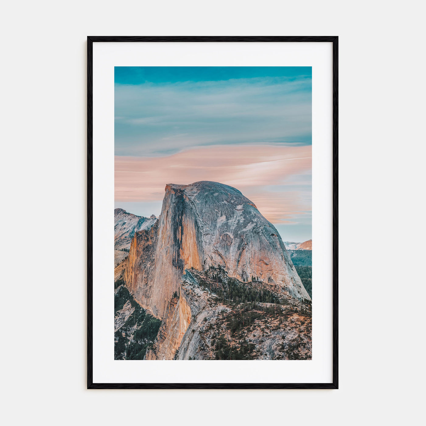 Half Dome Photo Color Poster