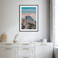 Half Dome Photo Color Poster