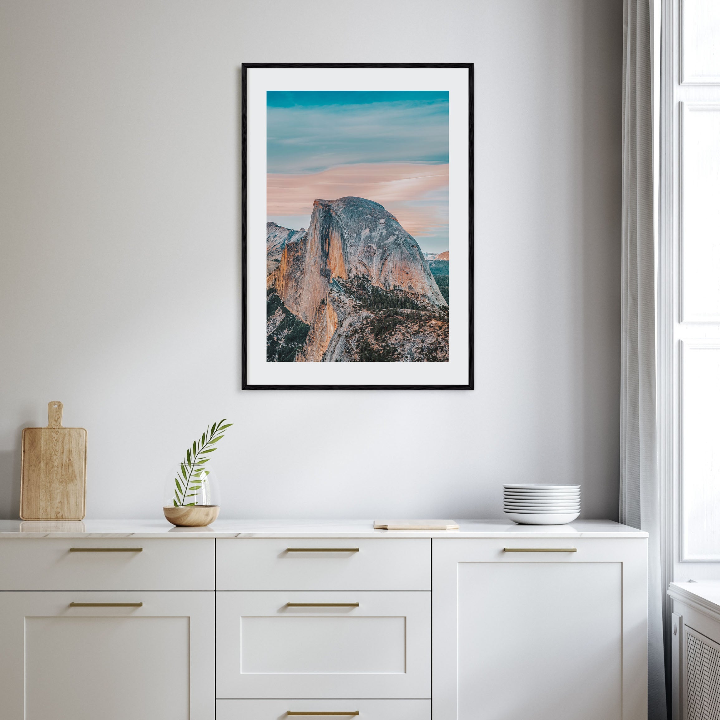 Half Dome Photo Color Poster