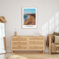Half Moon Bay Portrait Color No 2 Poster