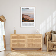 Half Moon Bay Travel Color No 1 Poster