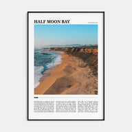 Half Moon Bay Travel Color No 2 Poster