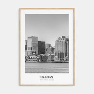 Halifax Portrait B&W Poster