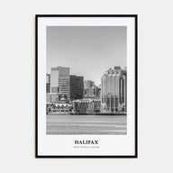 Halifax Portrait B&W Poster